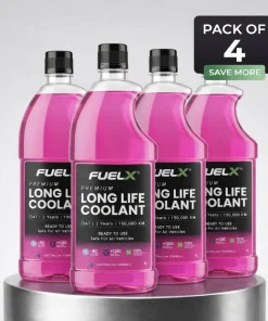 Alternative view of FuelX Coolant Pack of 4
