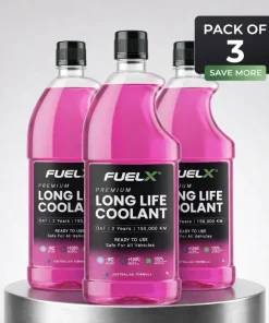 Alternative view of FuelX Coolant Pack of 3