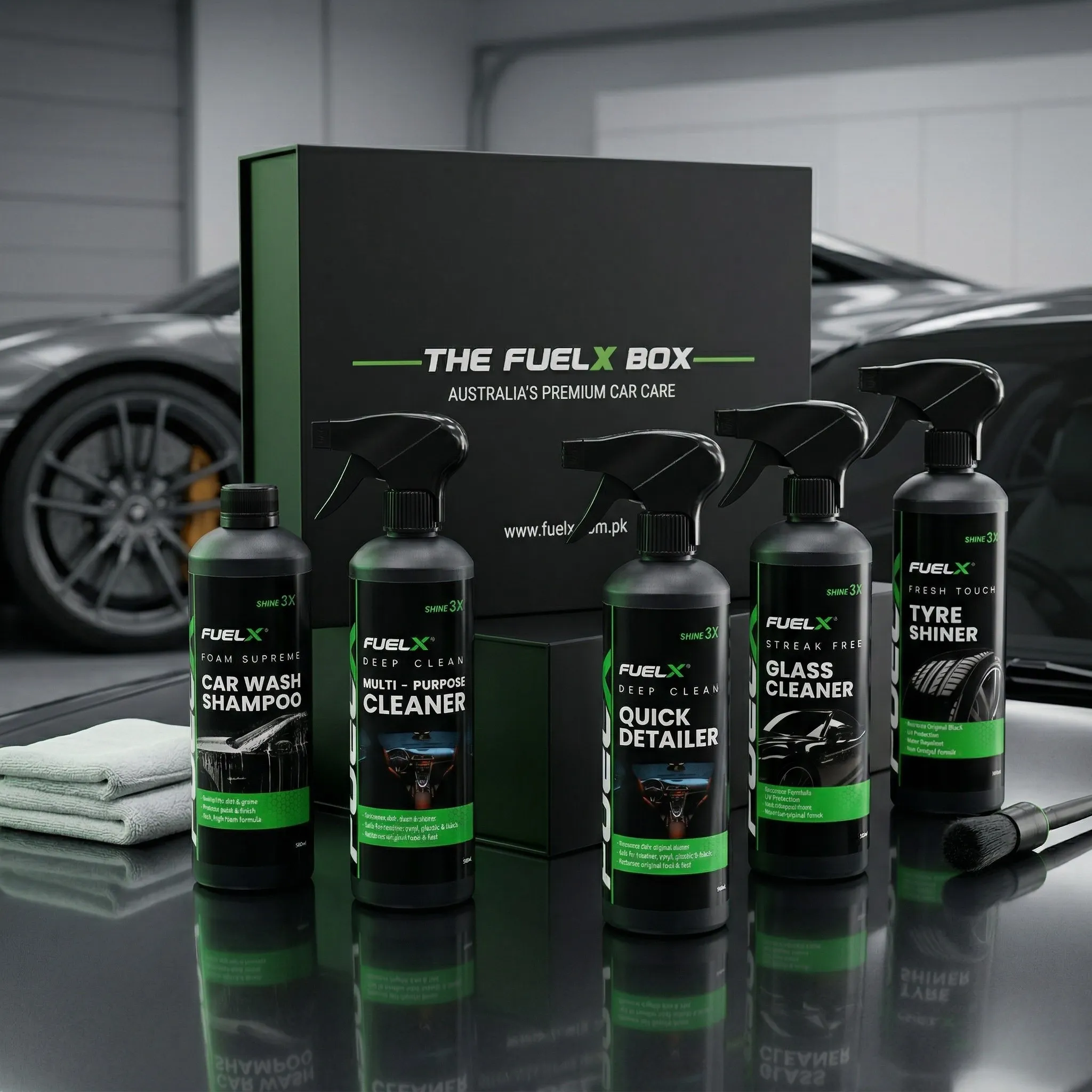 The FuelX Box - Complete Car Care Kit