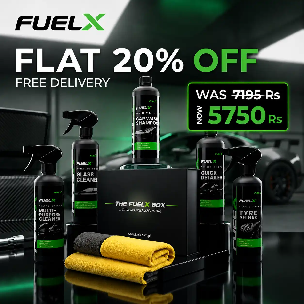 The FuelX Box - Complete Car Care Kit