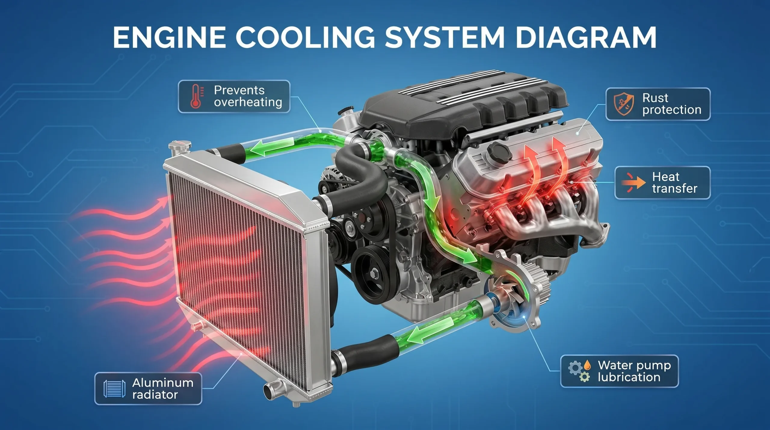 Can You Mix Different Coolants in Your Car? Risks, Myths & Safe Solutions Coolant Function scaled