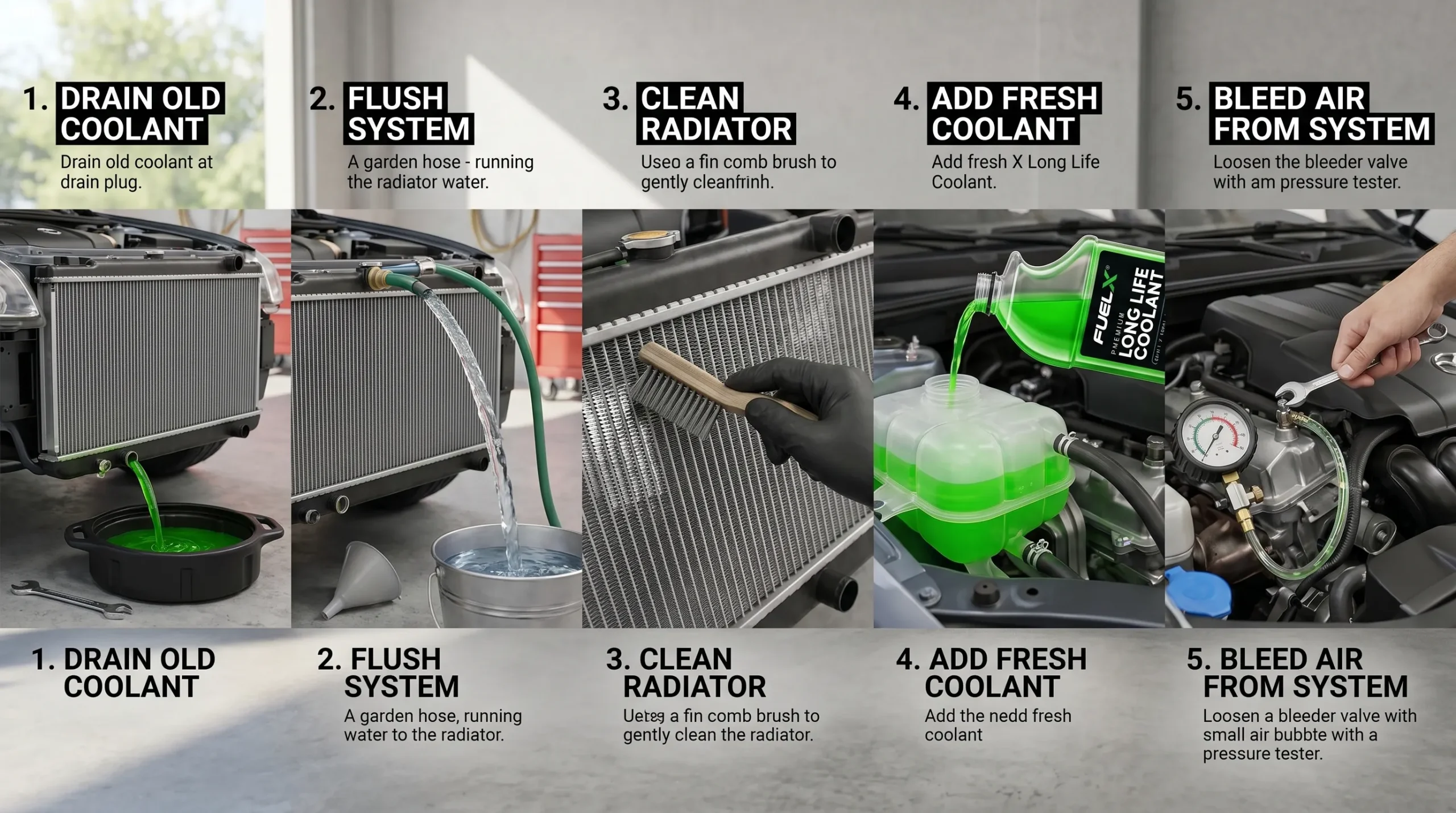 Can You Mix Different Coolants in Your Car? Risks, Myths & Safe Solutions Correct Coolant Flush scaled