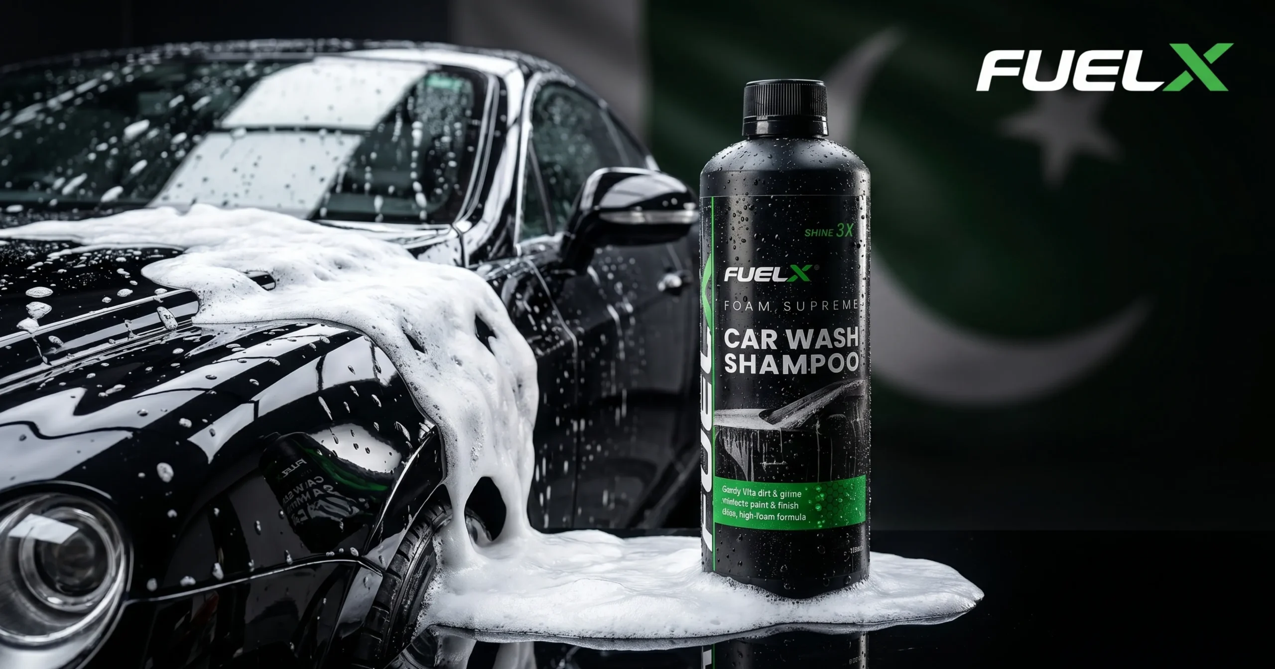 Best Car Wash Shampoo in Pakistan (2026 Guide for Shine, Protection & Safe Cleaning) FuelX car wash shampoo for Pakistani road conditions