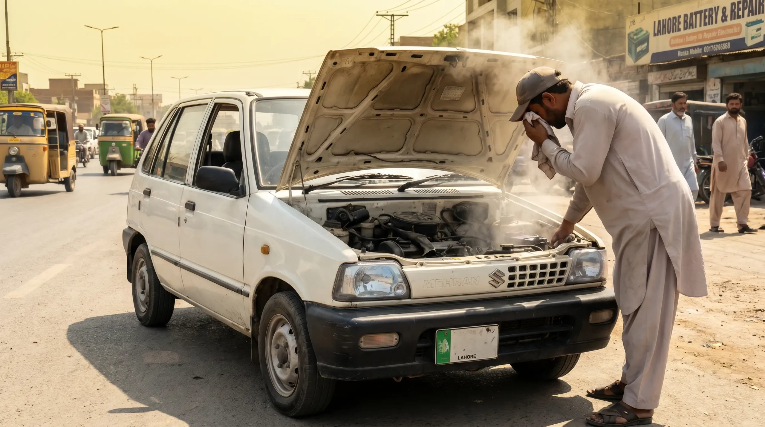 Can You Mix Different Coolants in Your Car? Risks, Myths & Safe Solutions Overheating in Pakistan scaled