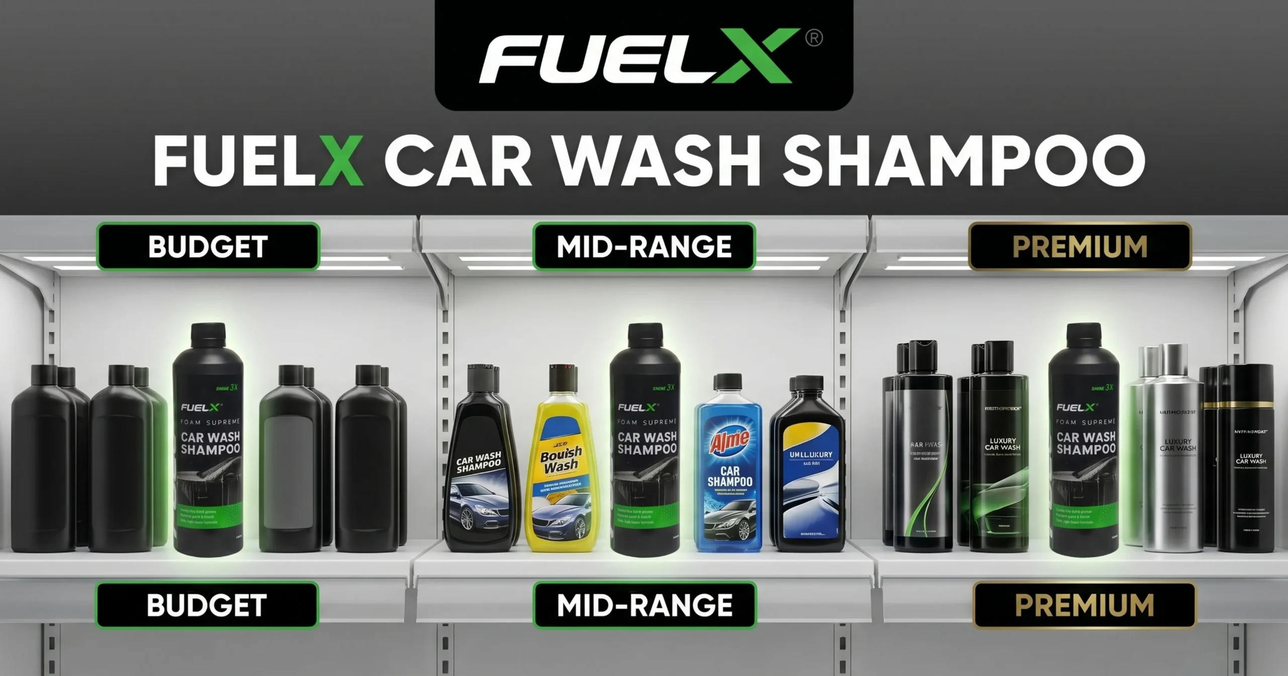 Best Car Wash Shampoo in Pakistan (2026 Guide for Shine, Protection & Safe Cleaning) Car wash shampoo price categories in Pakistan