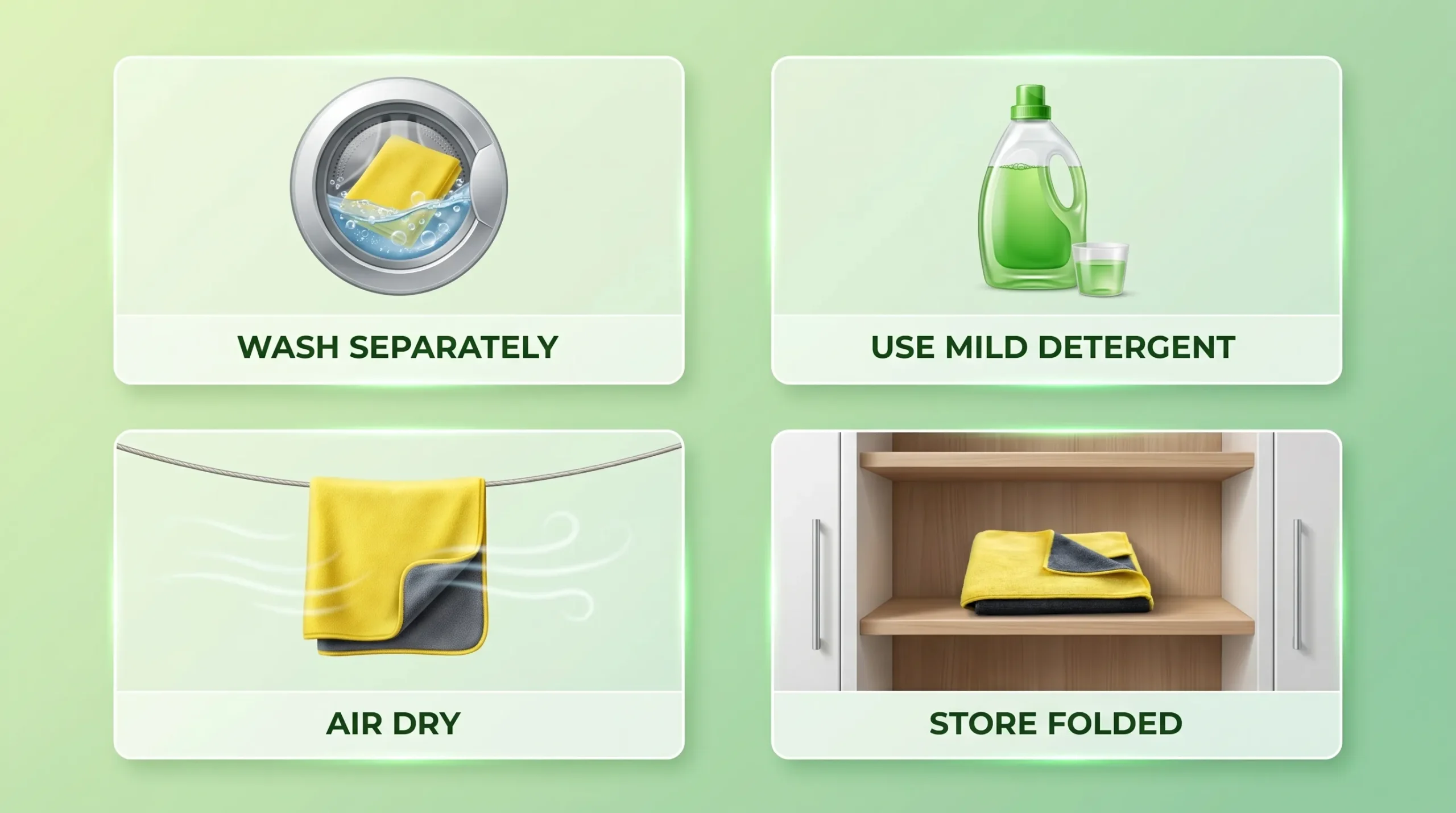 Best Microfiber Cloth for Car Cleaning in Pakistan (Complete Beginner Guide) Proper Microfiber Washing Storage scaled