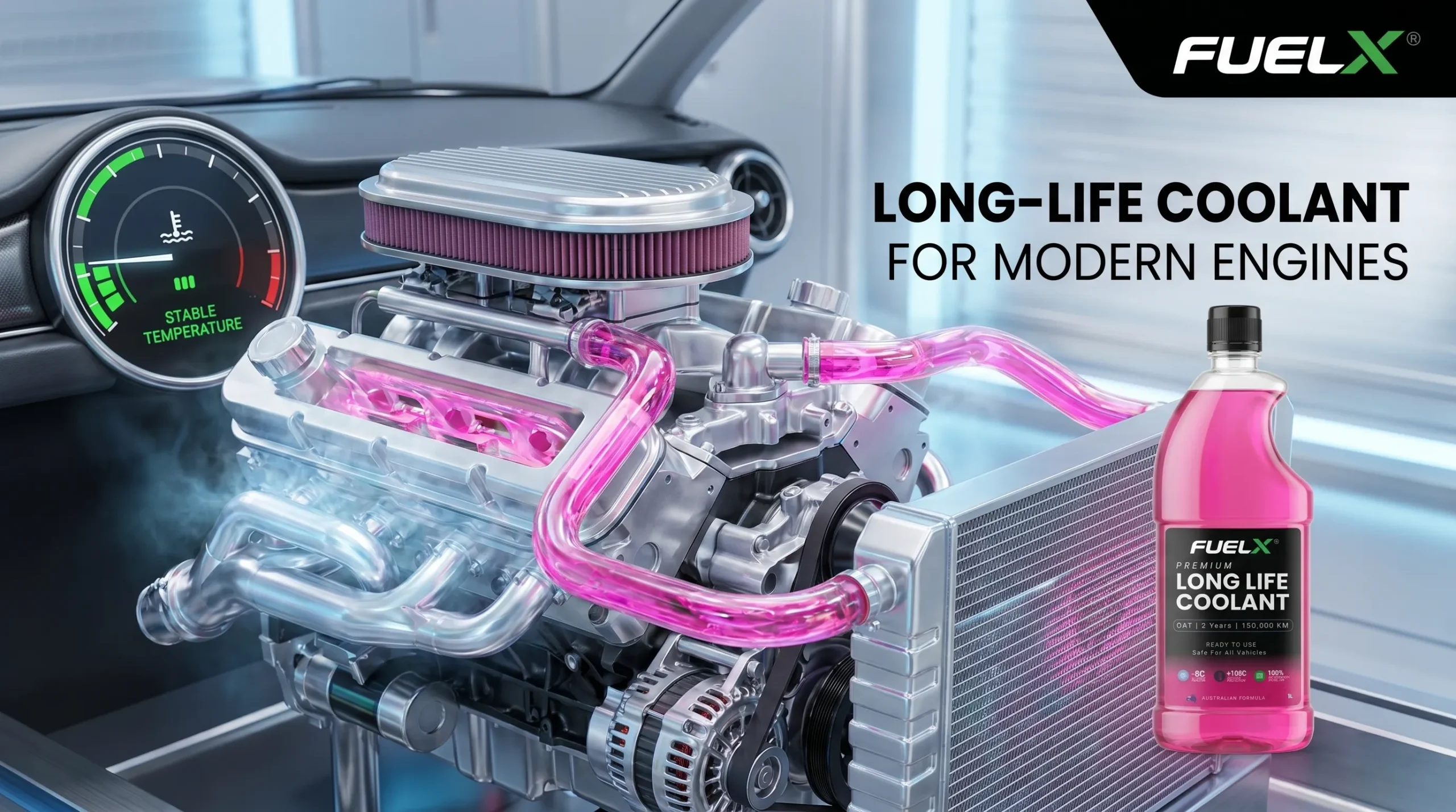 Green vs Red vs Blue Coolant – What’s the Difference? Red Coolant