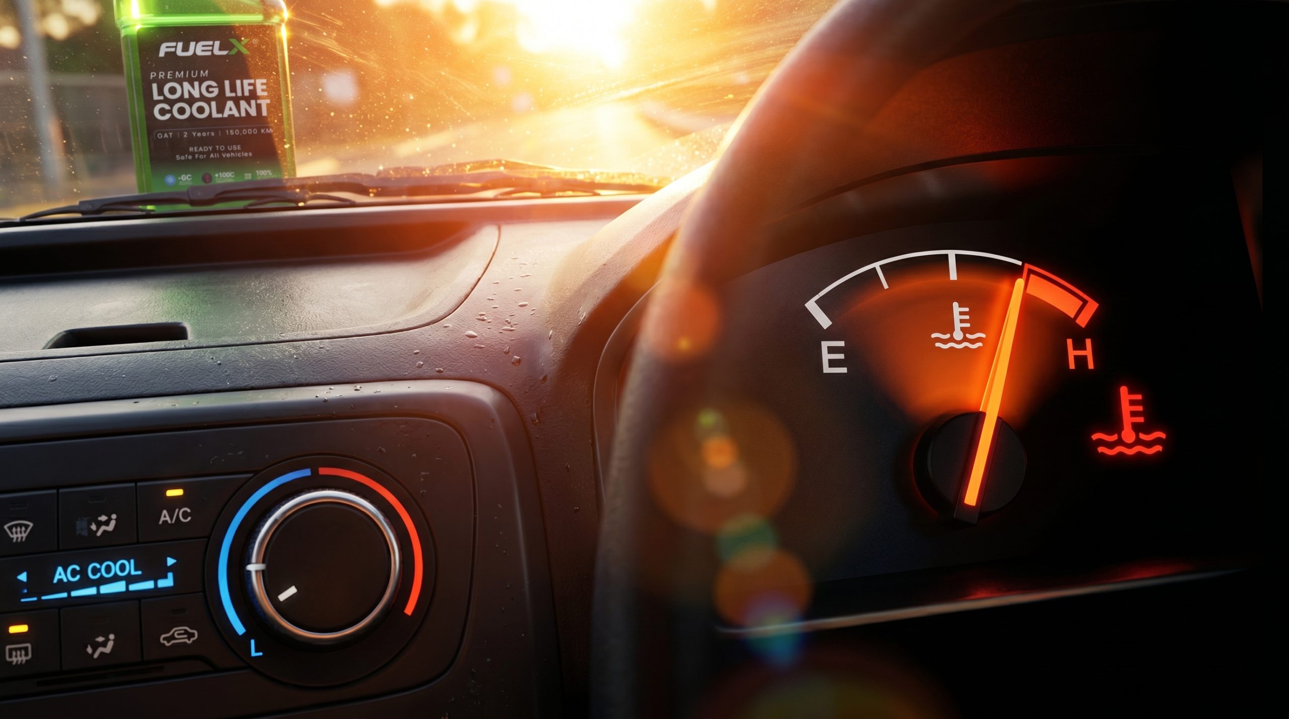 Signs Your Car Coolant Needs Changing Before Engine Damage Happens Temperature Gauge Warning scaled