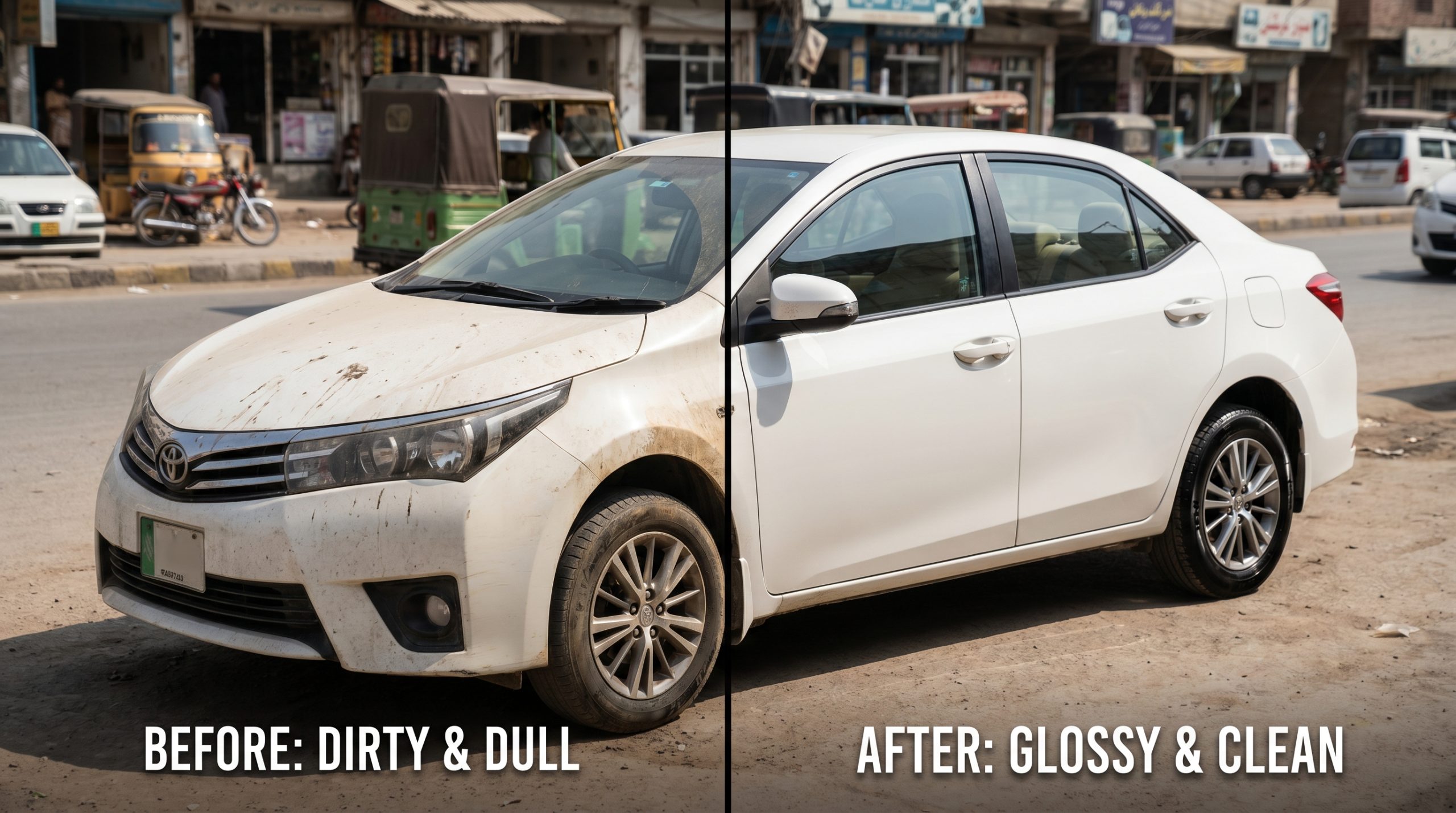 Foam Wash vs Traditional Car Wash: Which Is Better for Your Car? Regular Car Washing Matters scaled