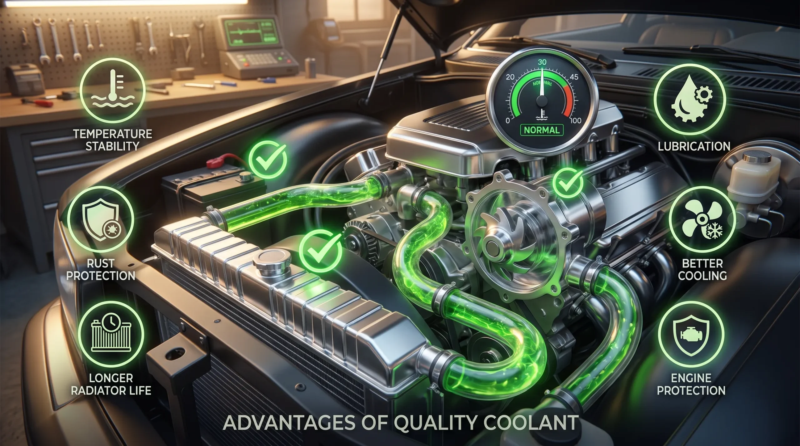 Benefits of Using Quality Engine Coolant scaled