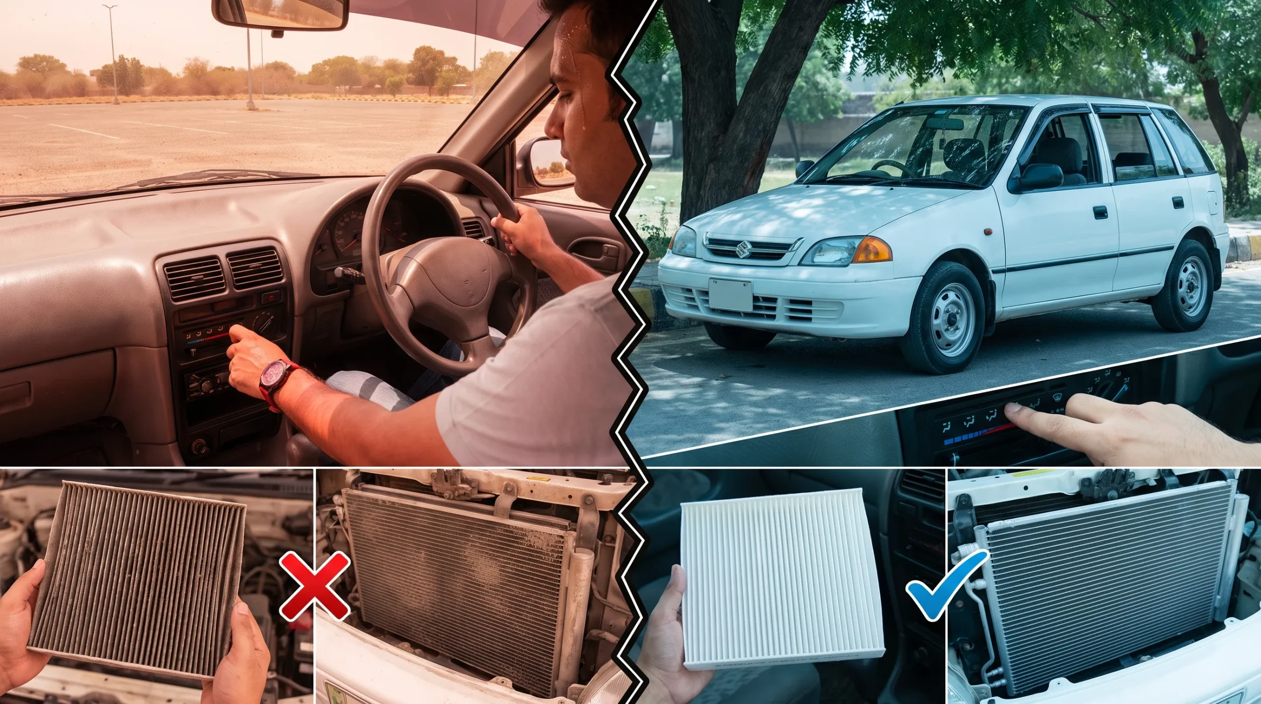 Car AC Maintenance Tips for Summer in Pakistan Common Car AC Mistakes That Reduce Cooling Performance scaled