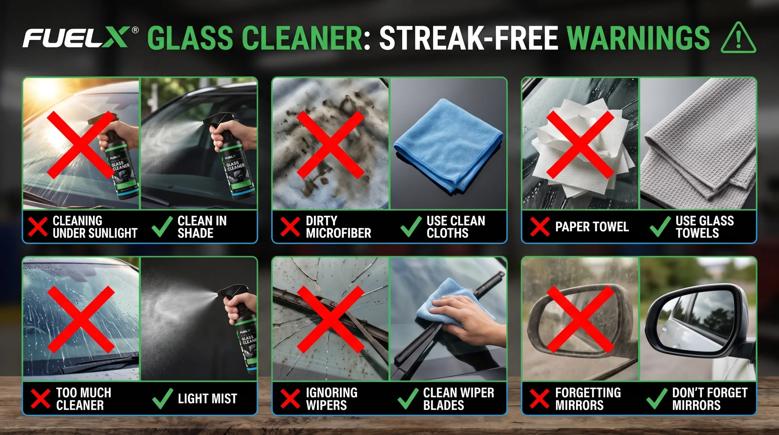 Best Glass Cleaner for Cars in Pakistan: How to Choose the Right One for Crystal-Clear Visibility Common Mistakes to Avoid scaled
