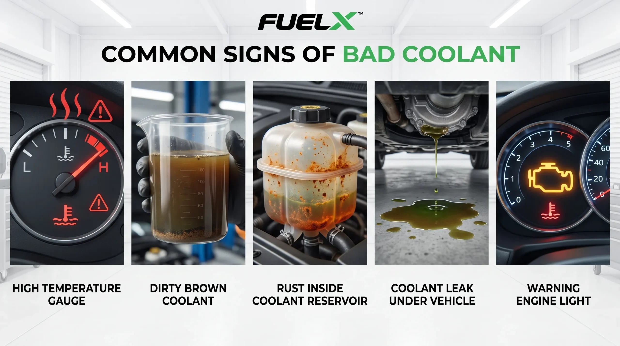 Best Coolant for Honda Civic in Pakistan (Complete 2026 Guide) Common Signs of Bad Coolant scaled