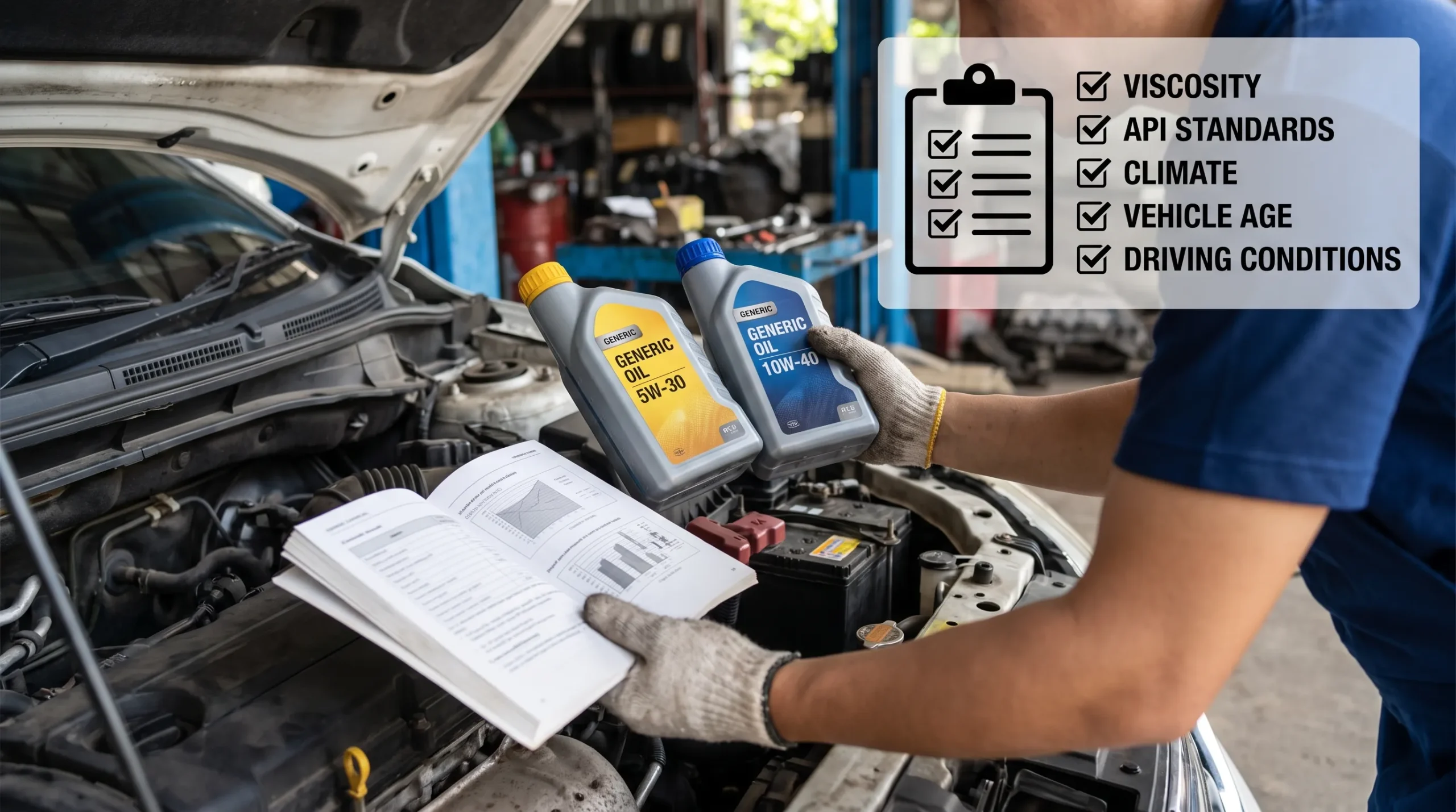 How to Choose the Right Engine Oil scaled