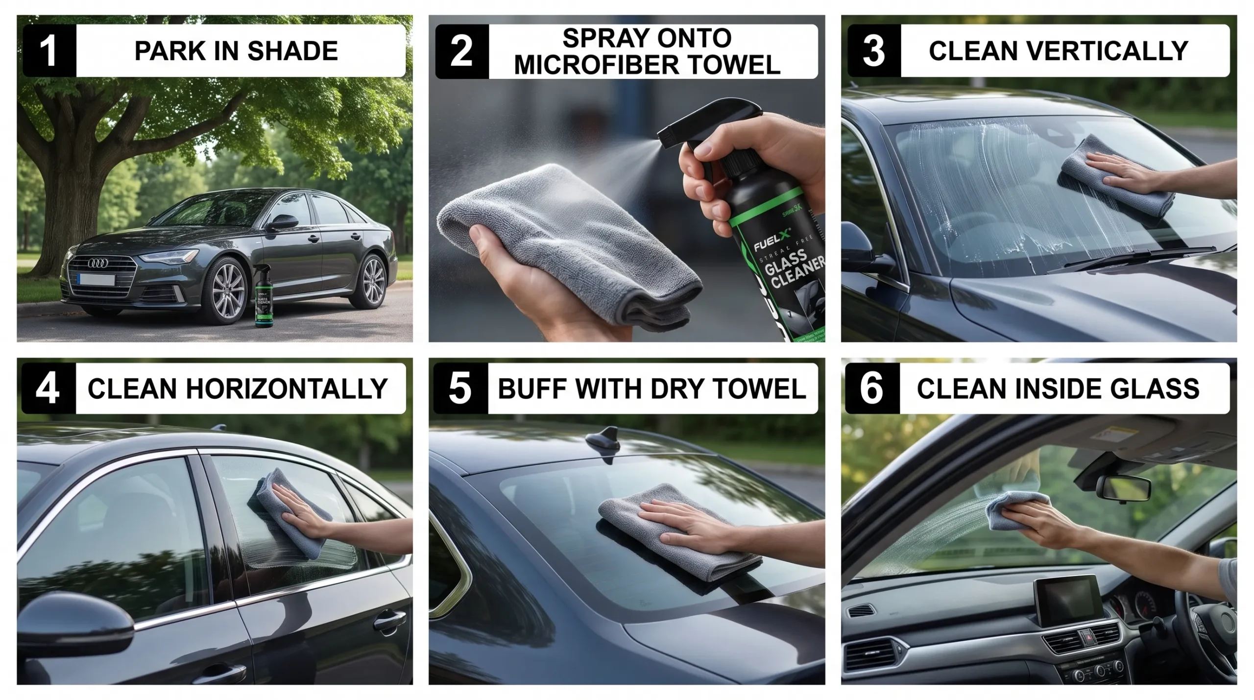 Best Glass Cleaner for Cars in Pakistan: How to Choose the Right One for Crystal-Clear Visibility How to Clean Car Windows Like a Professional scaled