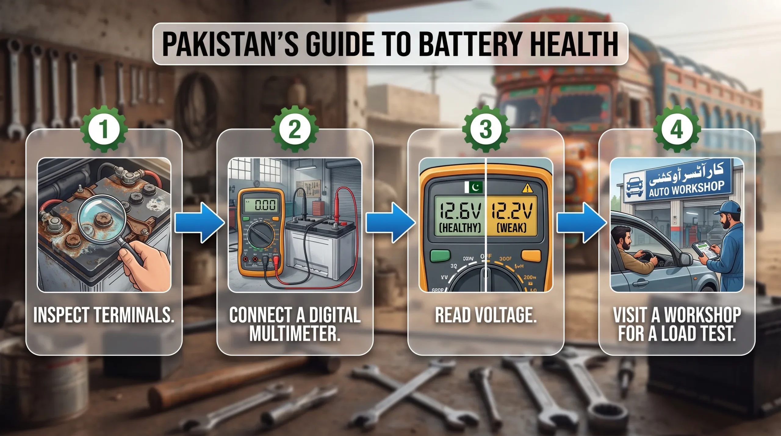 7 Signs Your Car Battery Is About to Fail How to Test Your Car Battery scaled