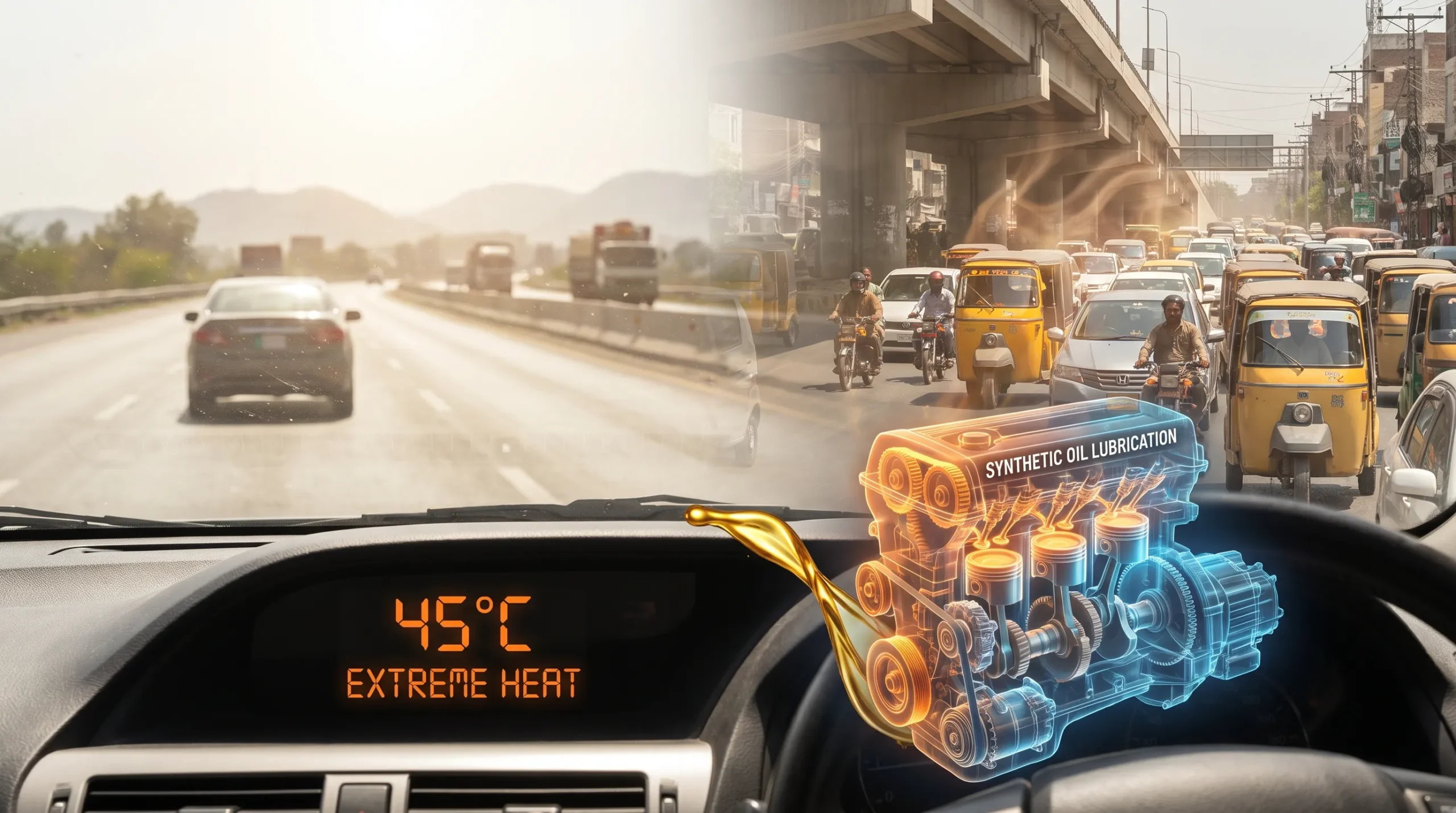 Which Engine Oil Performs Better in Pakistans Climate scaled