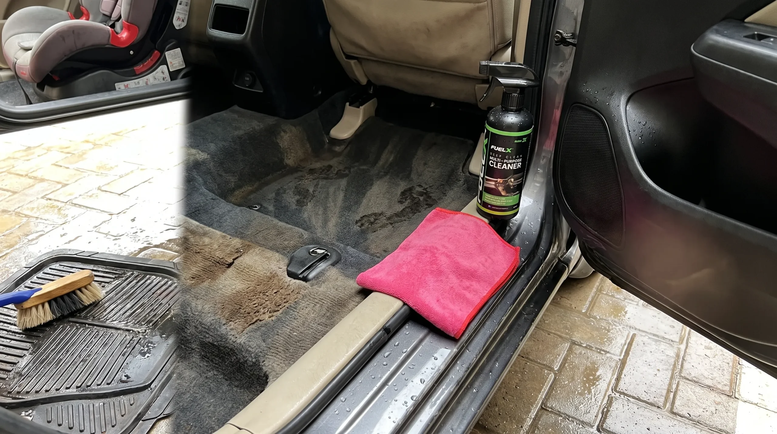 Car Detailing Checklist After the Monsoon Season Remove Moisture From the Interior scaled