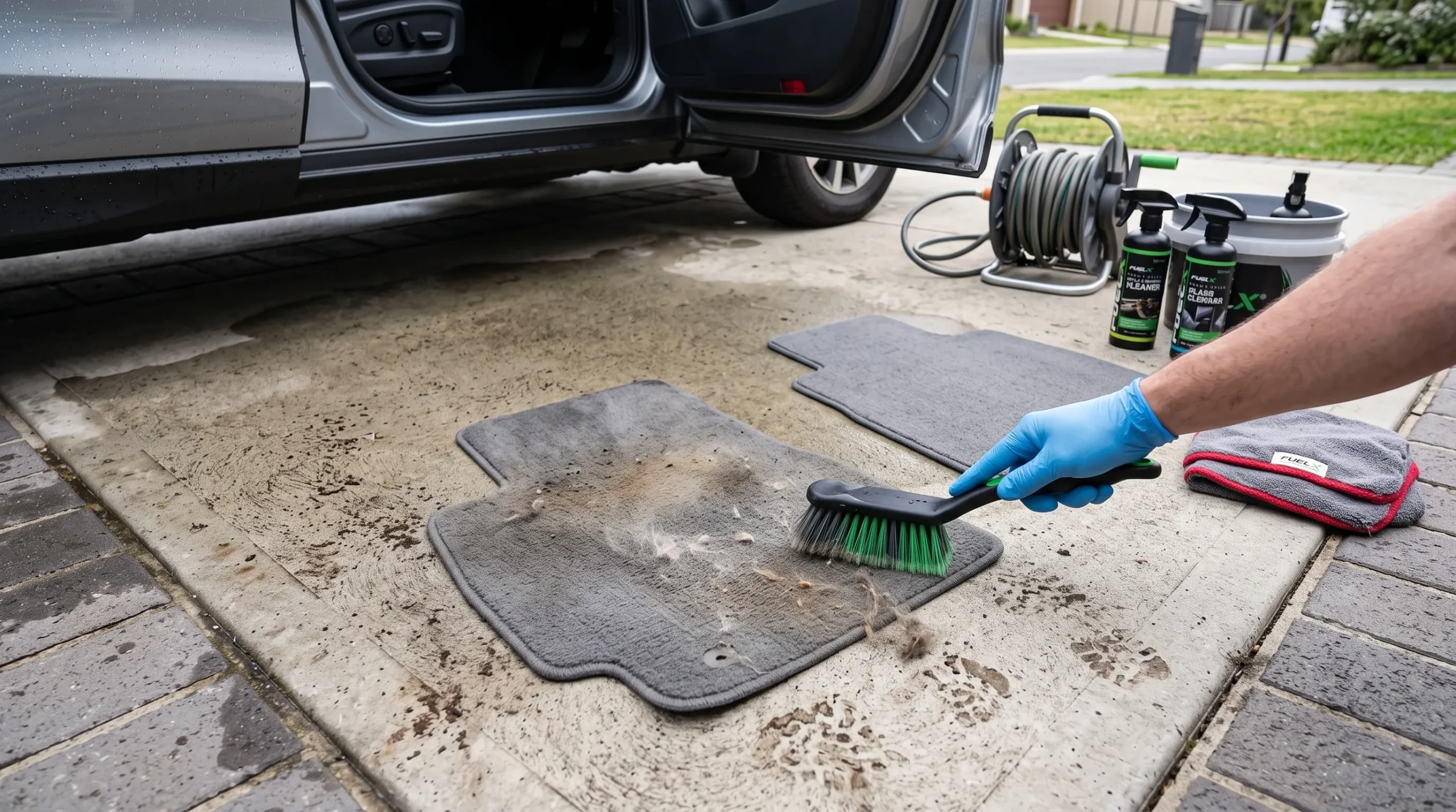 Car Interior Detailing at Home: Step-by-Step Guide Cleaning and vacuuming car floor mats at home