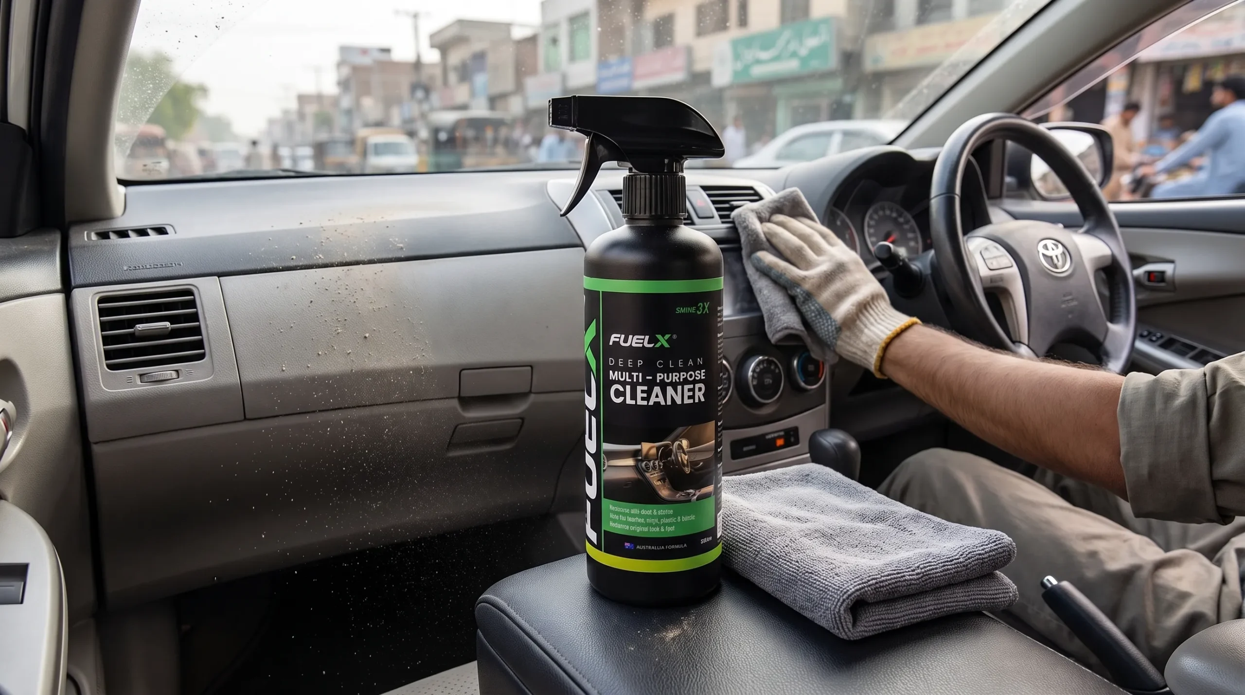 Best Car Interior Cleaner in Pakistan: What to Look For FuelX Multi-Purpose Cleaner for car interior cleaning