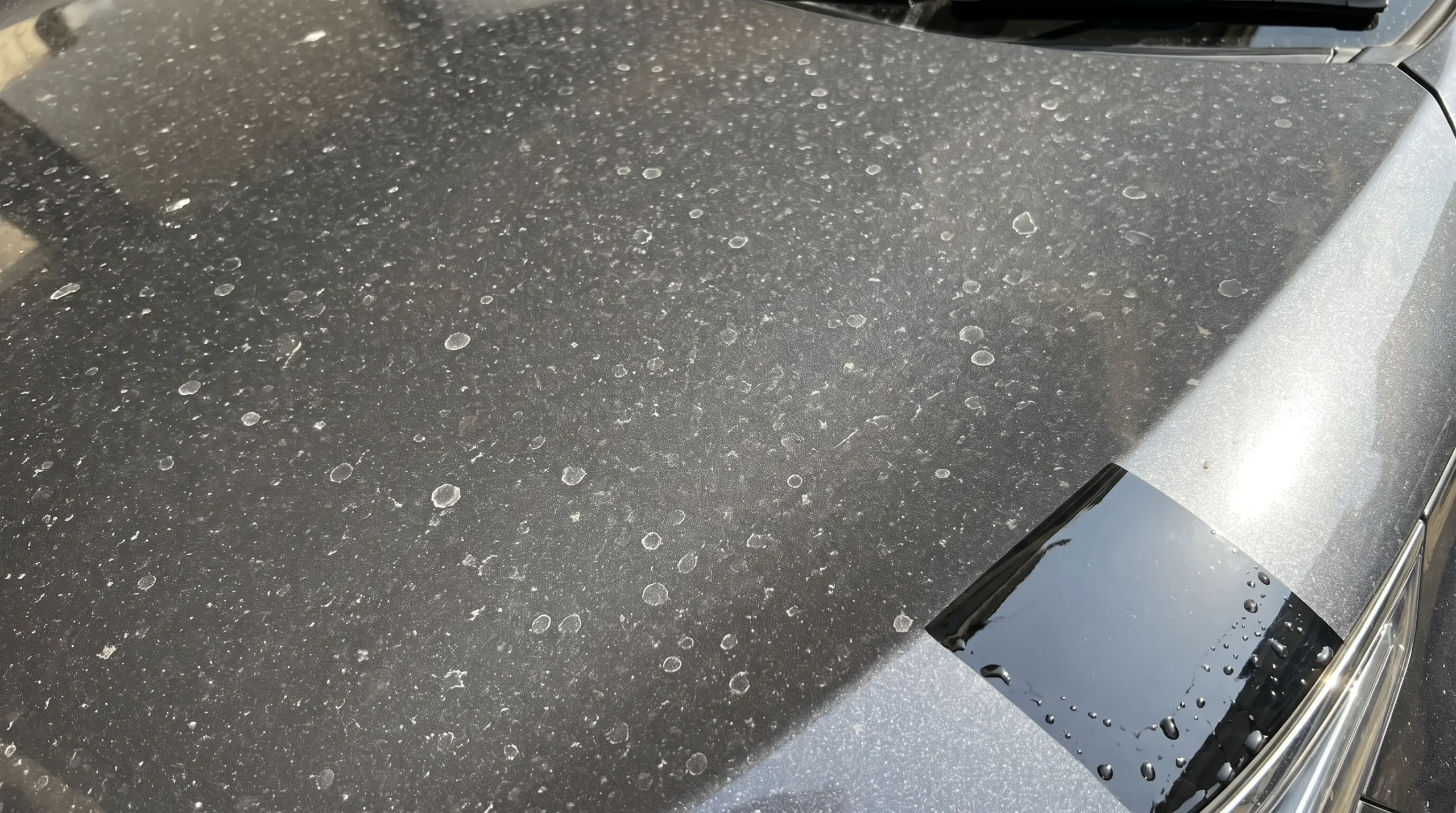 How to Make Your Car Shine After a Rainy-Day Wash Water spots and road grime on car paint after rain